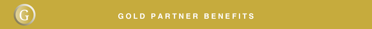 Gold Partner Benefits